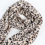 Cattura Leoard Tassel Lightweight Scarf