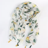 Limone Tassel Lightweight Scarf
