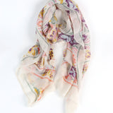Elara Floral Lightweight Scarf