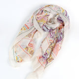 Elara Floral Lightweight Scarf