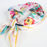 Wildflower Print Bandana Scarf