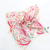 Camile Patterned Bandana Scarf