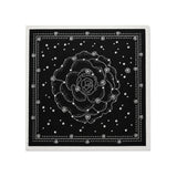 Aster Patterned Head Scarf