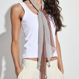 Lido Striped Neck Scarf