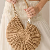 Ella Weave Shell Bag