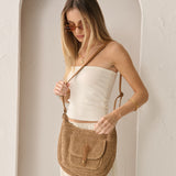 Terra Straw Crossbody Bag