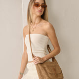 Terra Straw Crossbody Bag