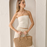 Tressa Beach Straw Bag