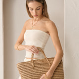 Tressa Beach Straw Bag