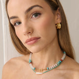 L&S Palmea Beaded Necklace