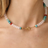 L&S Palmea Beaded Necklace