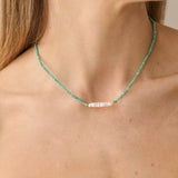 Sandara Pearl Beaded Necklace