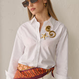 Clementine Daisy Print Bandana