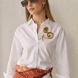 Clementine Daisy Print Bandana