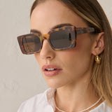 Seoni Square Cat Eye Sunglasses (2col)