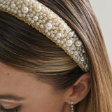 Bianca Pearl Beads Headband