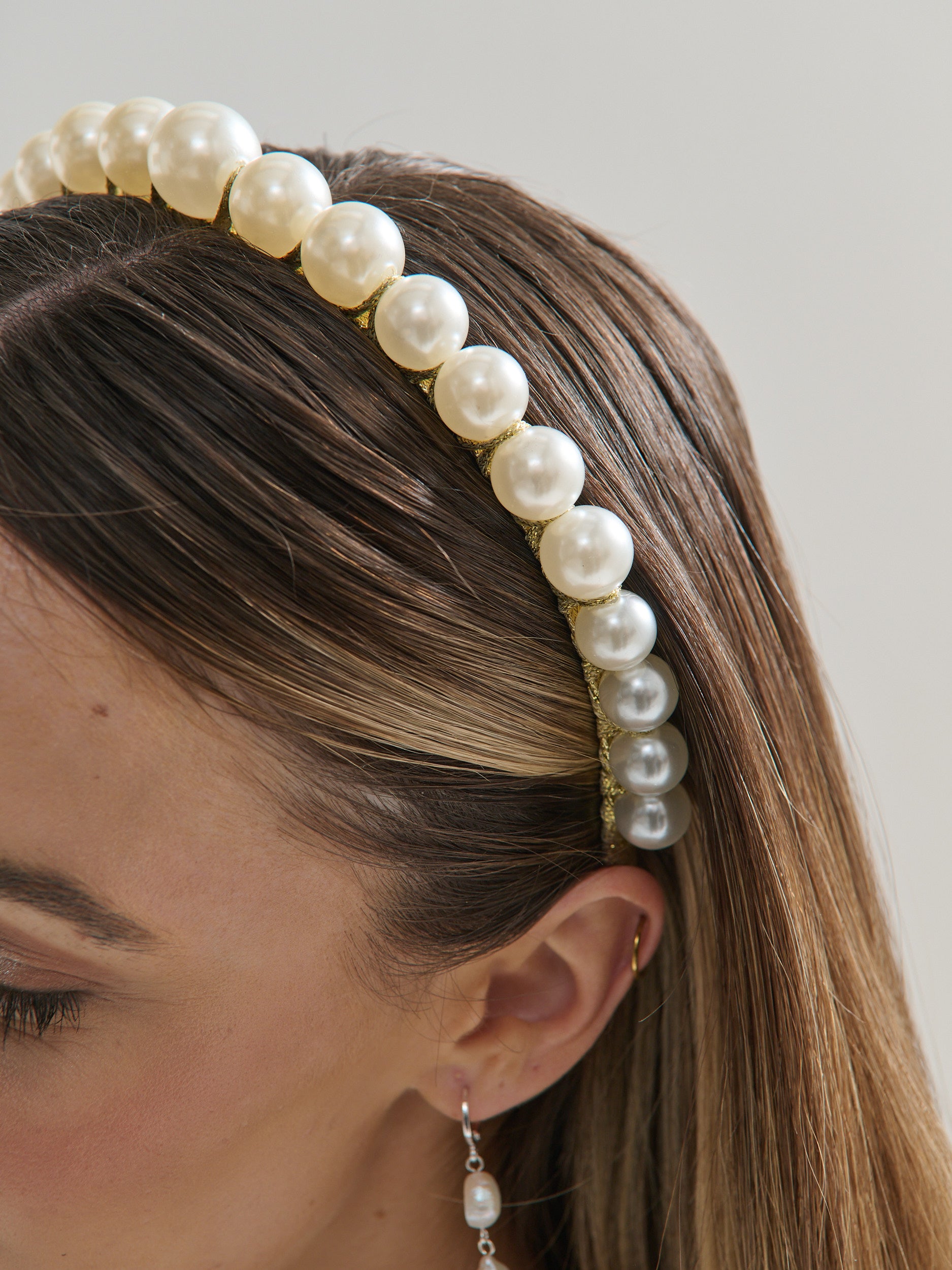 Emma Pearl Statement Headband