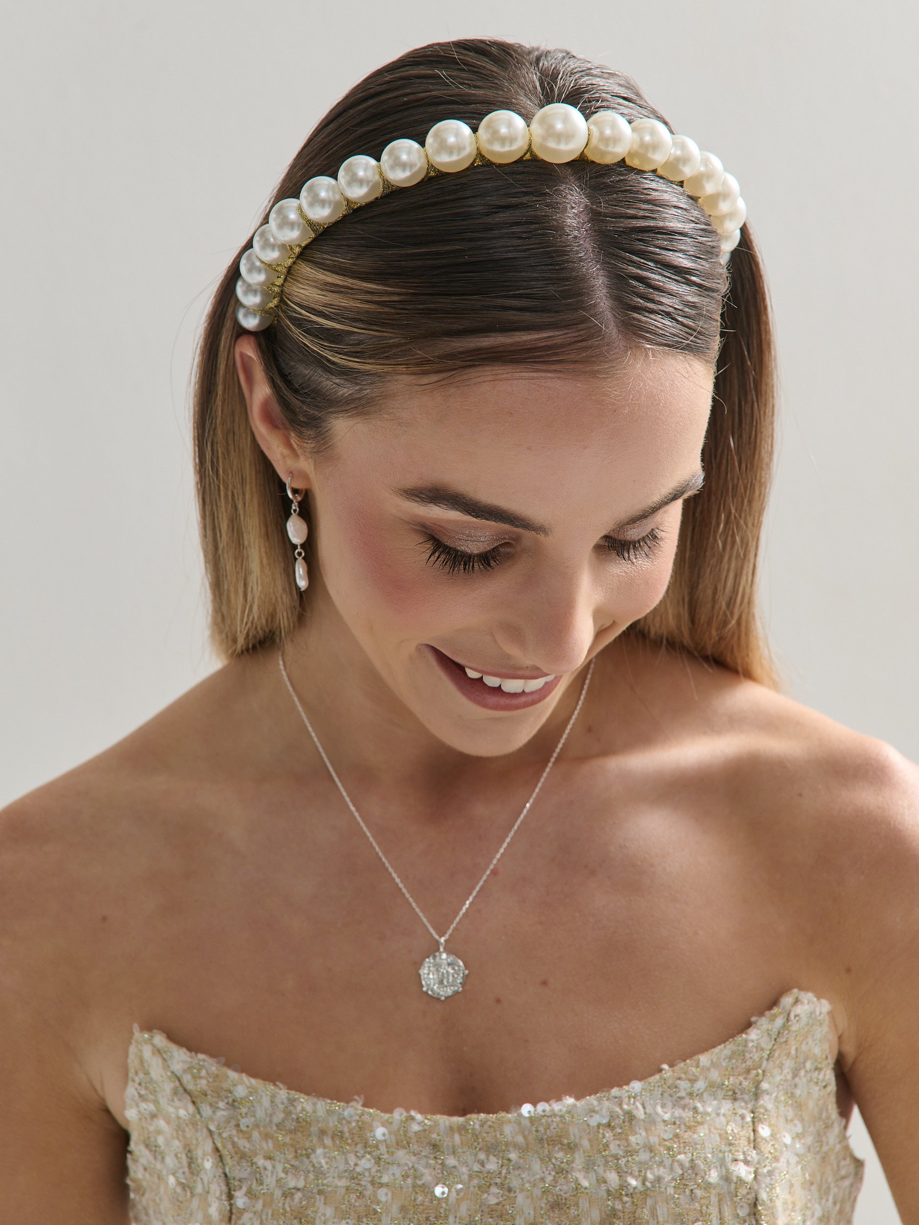 Emma Pearl Statement Headband