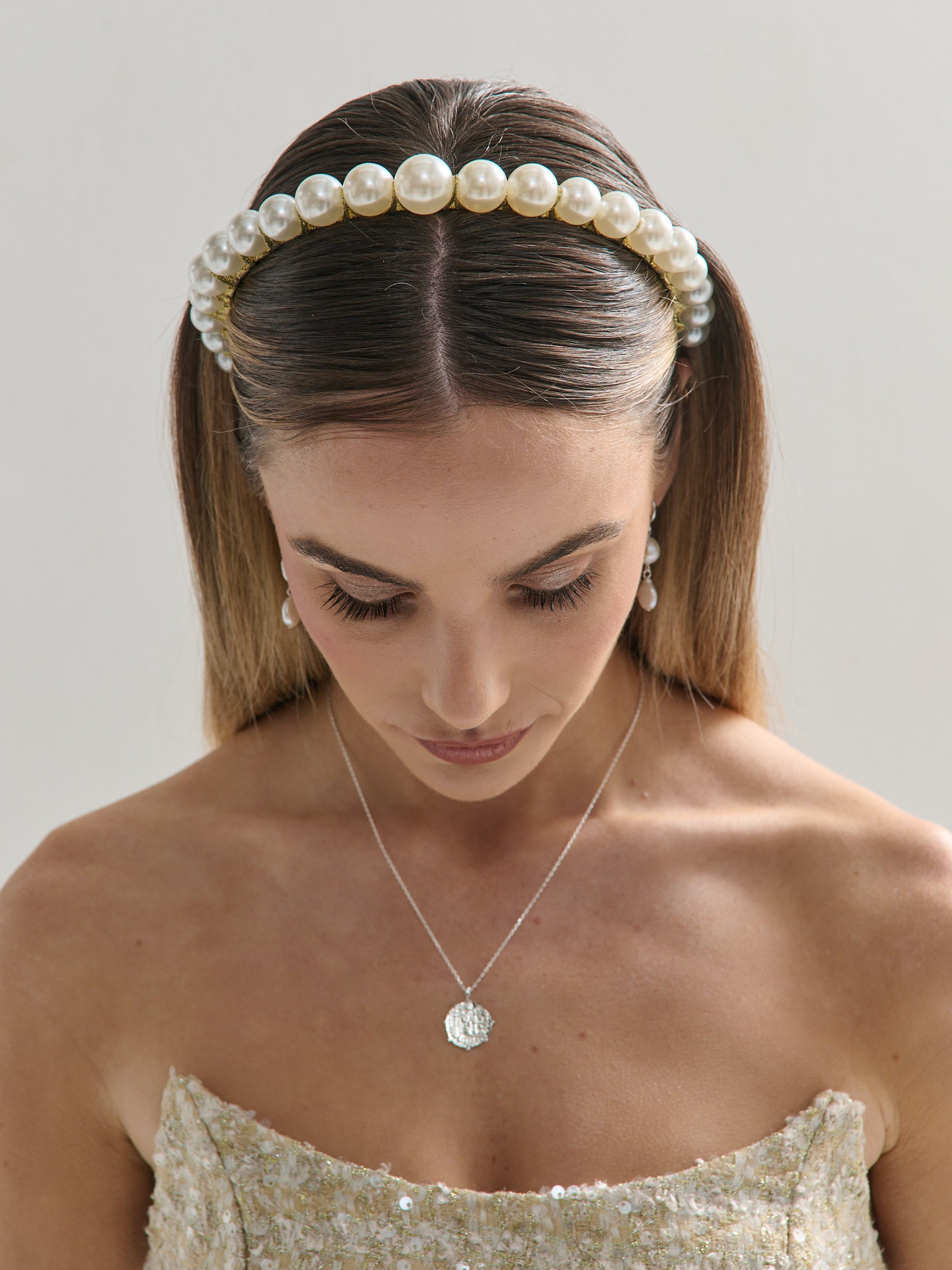Emma Pearl Statement Headband