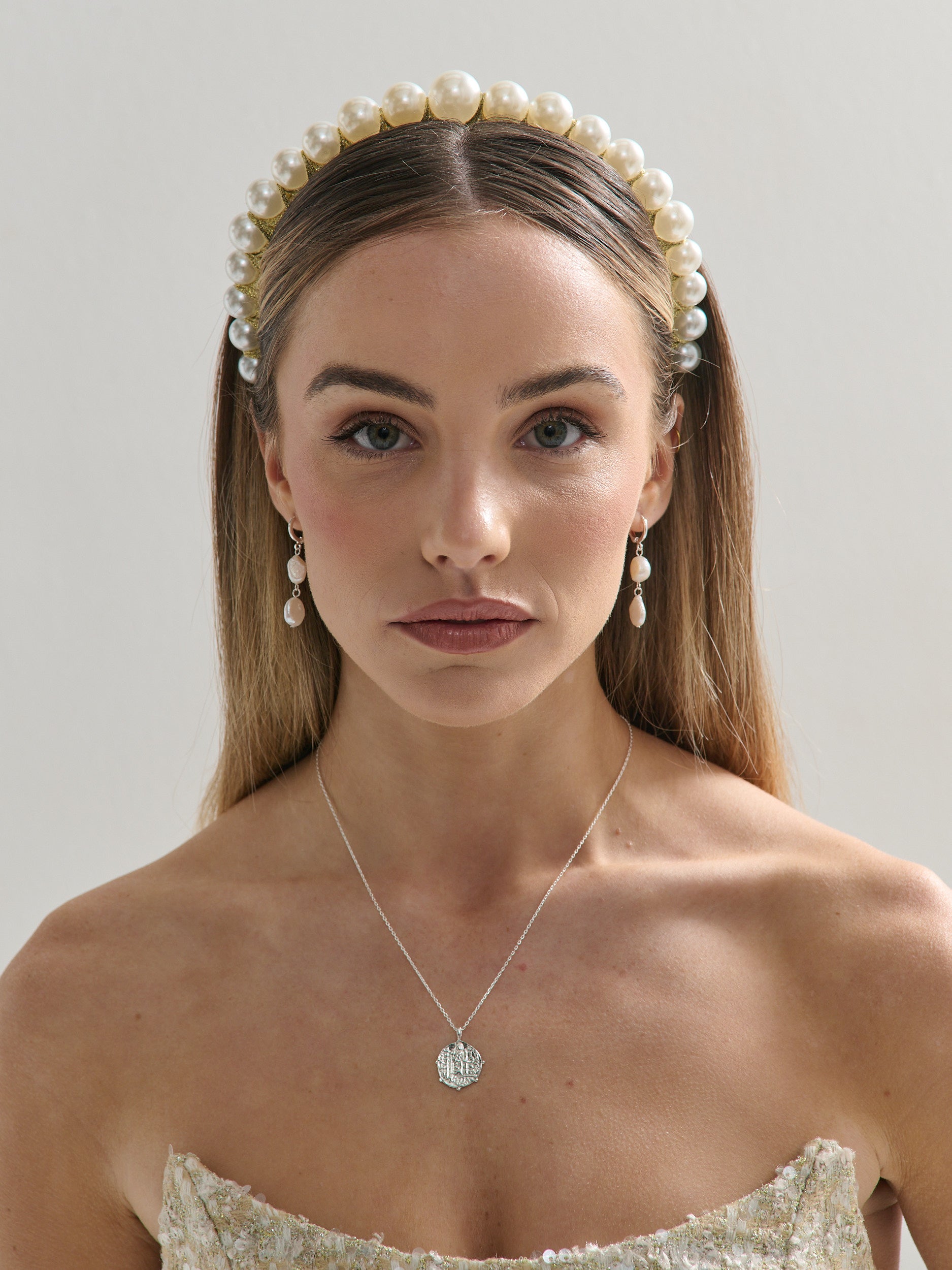 Emma Pearl Statement Headband