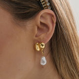 Liora Pearl 18K Gold Plated Earrings