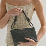 Destiny Glomesh Party Bag in Black