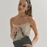 Destiny Glomesh Party Bag in Black