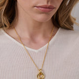 Andie Charm 18K Gold Plated Necklace