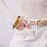 Organic Resin Bangle (2col)