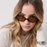 L&S Sezane Vintage Sunglasses in Brown