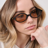 L&S Sezane Vintage Sunglasses in Brown