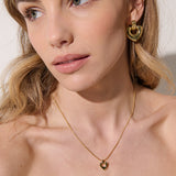 Tania Heart 18K Gold Plated Necklace
