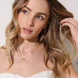 Carri Bow 18K Gold Plated Necklace