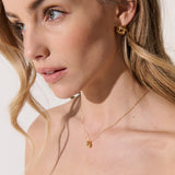 Petit Knotted 18K Gold Plated Earrings