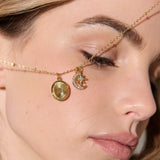 Gala 18K Gold Plated Charm Necklace