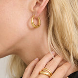 Everyday Classic 18K Gold Plated Ring (2size)