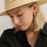 Joyce Straw Hat in Beige