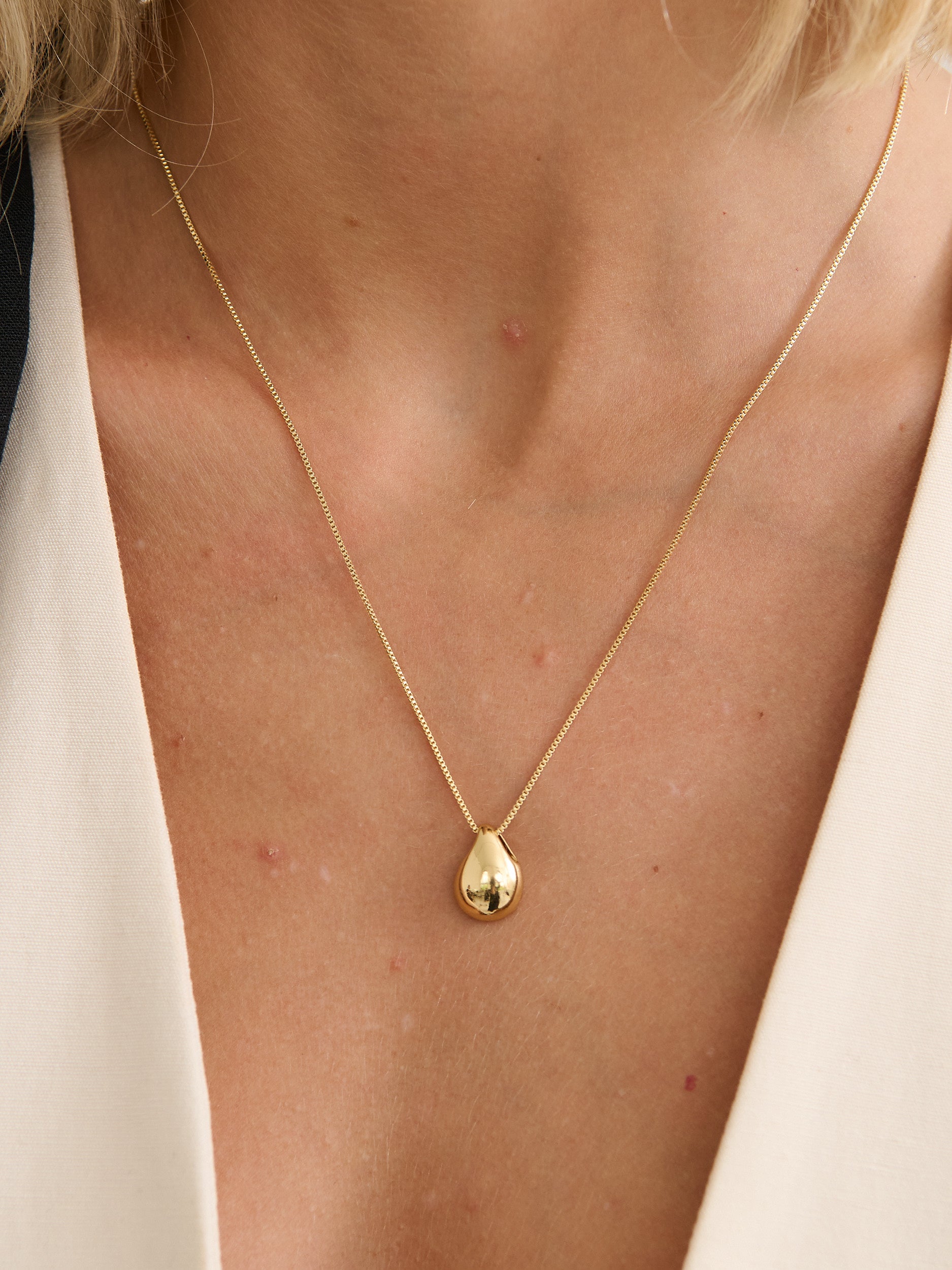 Droplet 18K Gold Plated Necklace