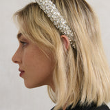 [New Colour] Jennifer Cubic Statement Headband in Silver
