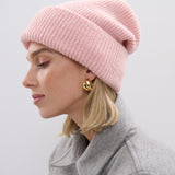 Dome Huggie 18K Gold Plated Earrings