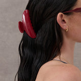 Ruby Christmas Hair Claw Clip