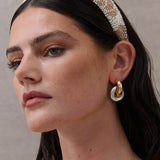Evie Mix-Metal Plated Earrings