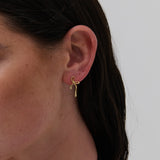 Maison Bow 18K Gold Plated Earrings