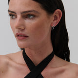Maison Bow Sterling Silver Earrings