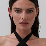 Maison Bow Sterling Silver Earrings