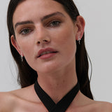 Maison Bow Sterling Silver Earrings