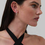 Maison Bow Sterling Silver Earrings