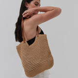 [Euro Summer] Cotton Crochet Summer Tote Bag in Tan