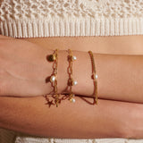Rhoda Pearl 18K Gold Plated Bracelet