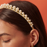 Diva Pearl Statement Headband